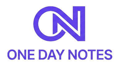 One Day Notes