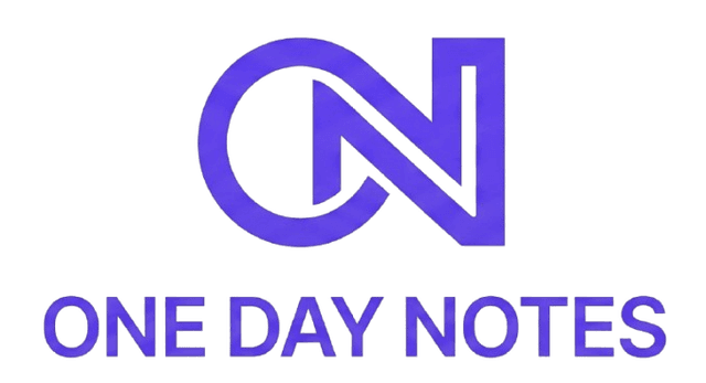 One Day Notes